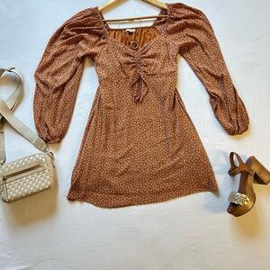 Copper Key Rust color dress